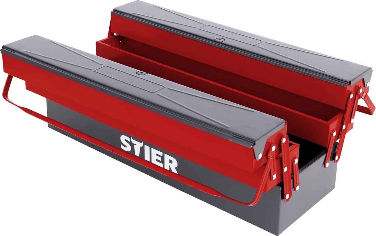 STIER - Leeg Gereedschapskist - Robuust en Compact