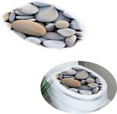 Autocollants pour abattant de toilettes, autocollants muraux pour salle de bain,Autocollants de salle de bain amovibles | Autocollants de toilettes auto-adhésifs, sparadrap muraux aquarelle petite mar