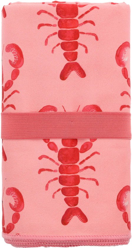 Blokker Microvezel Handdoek Lobster