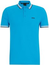 BOSS Green Polo korte mouw Blauw Paddy 10241663 01 50469055/442