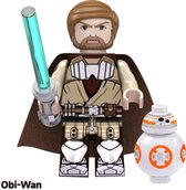 Obi-Wan Kenobi Minifiguur - Star Wars - Voor LEGO - Met Accessoires