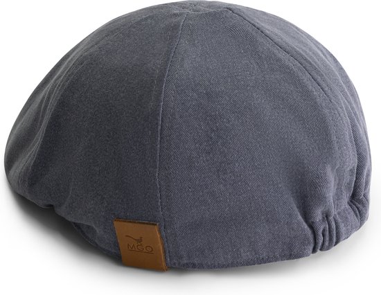 Wollennewsboy cap beige blue|Hoedenzaak Jos van Dijck