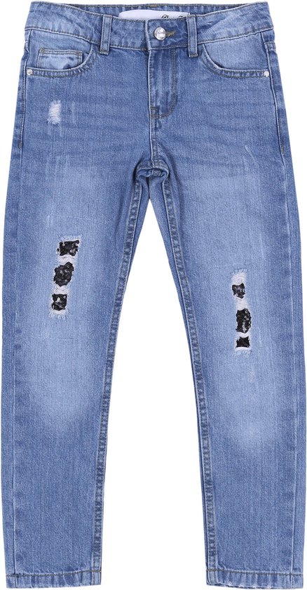Jeans met pailletten DENIM CO.