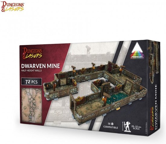 Foto: Dungeons lasers dwarven mine pre painted