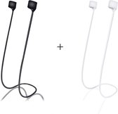 2x Sangle Magnétique Somstyle Adaptée aux Apple Airpods 1 / 2 / 3 / Pro 1 & 2 - Sangle en Siliconen Anti-Perte pour Écouteurs sans Fil - Cordon - 70 cm