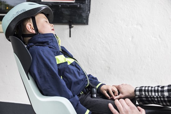 Bobike Maxi Go RS Fietsstoeltje - Met slaapstand - Bagagedrager - Urban Black van Bobike — afbeelding 4