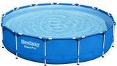 Bestway - Steel Pro - Opzetzwembad inclusief filterpomp - 396x84 cm - Rond