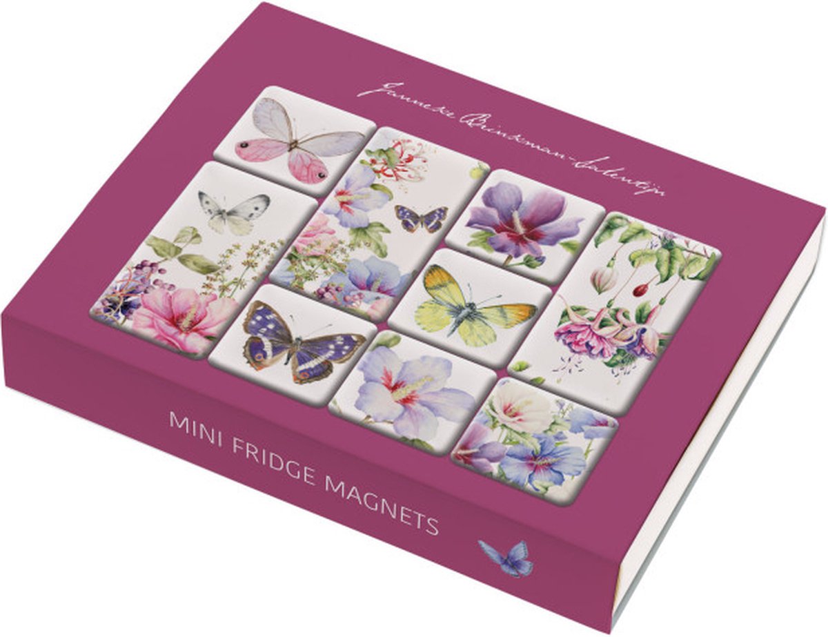 Koelkastmagneetjes Hibiscus Janneke Brinkman