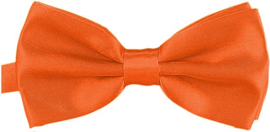 Sorprese Strik - Oranje - Vlinderdas - Vlinderstrik - Vlinderdassen - Satijn - Voorgestrikt - Cadeau