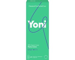 Yoni Inlegkruisjes Extra Long Bio - 20 stuks