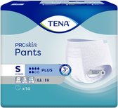 Tena Pants Plus Small - 4 pakken van 14 stuks