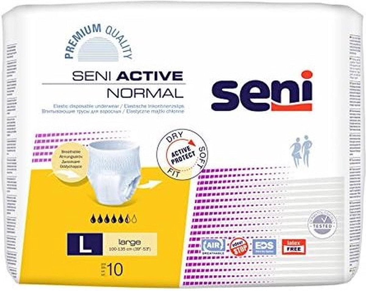 Goedkoopste Seni Active Normal Large - 16 pakken van 10 stuks