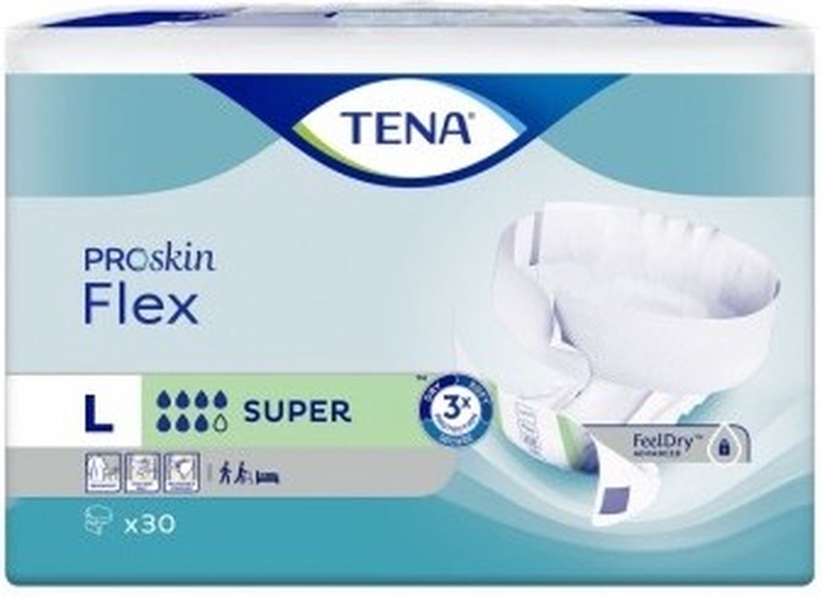 Goedkoopste Tena Flex Super Large - 6 pakken van 30 stuks