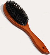 Haarborstel Varkenshaar - Boar Bristle Brush - Haarborstel - 22.5 CM - Haarborstel Zwijnenhaar - Haarborstel Antiklit