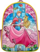 Disney Loungefly Mini Backpack Sleeping Beauty Stained Glass