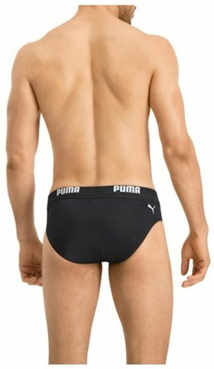 Puma - Zwemslip Logo Band Heren Zwembroek — afbeelding 2