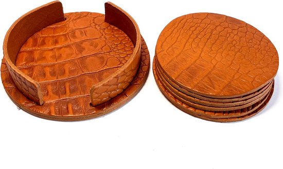 Zonnebloem Print 6 Stks Ronde Onderzetters Lederen Waterdichte Drink Onderzetters Mokken Mat Pad met Houder voor Woonkamer Keuken Bar 9,9 Inch Zonnebloem Print 6 Stks Ronde Onderzetters Lederen Waterdichte Drink Onderzetters Mokken Mat Pad met Houder voor Woonkamer Keuken Bar 9,9 Inch