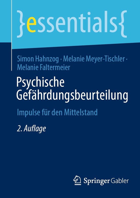 Business and Economics (German Language) - Psychische Gefäh ... - cover