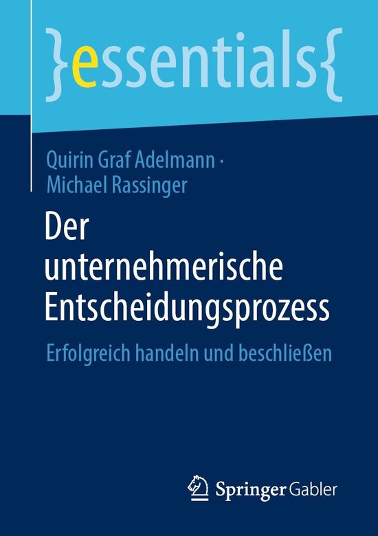 Business and Economics (German Language) - Der unternehmeris ... - cover