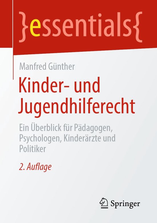 essentials - Kinder- und Jugendhilferecht - cover