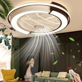 LuxiLamps - Plafondventilator - Dimbaar Met Afstandsbediening - 3 Standen - Keuken Lamp - Woonkamerlamp - Moderne lamp