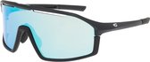 ODYSS Matt Zwart Polarized Sportbril met UV400 Bescherming en Flexibel TR90 Frame - Unisex & Universeel - Sportbril - Zonnebril voor Heren en Dames - Fietsaccessoires - Blauw - Extra Lens (Cat.0)