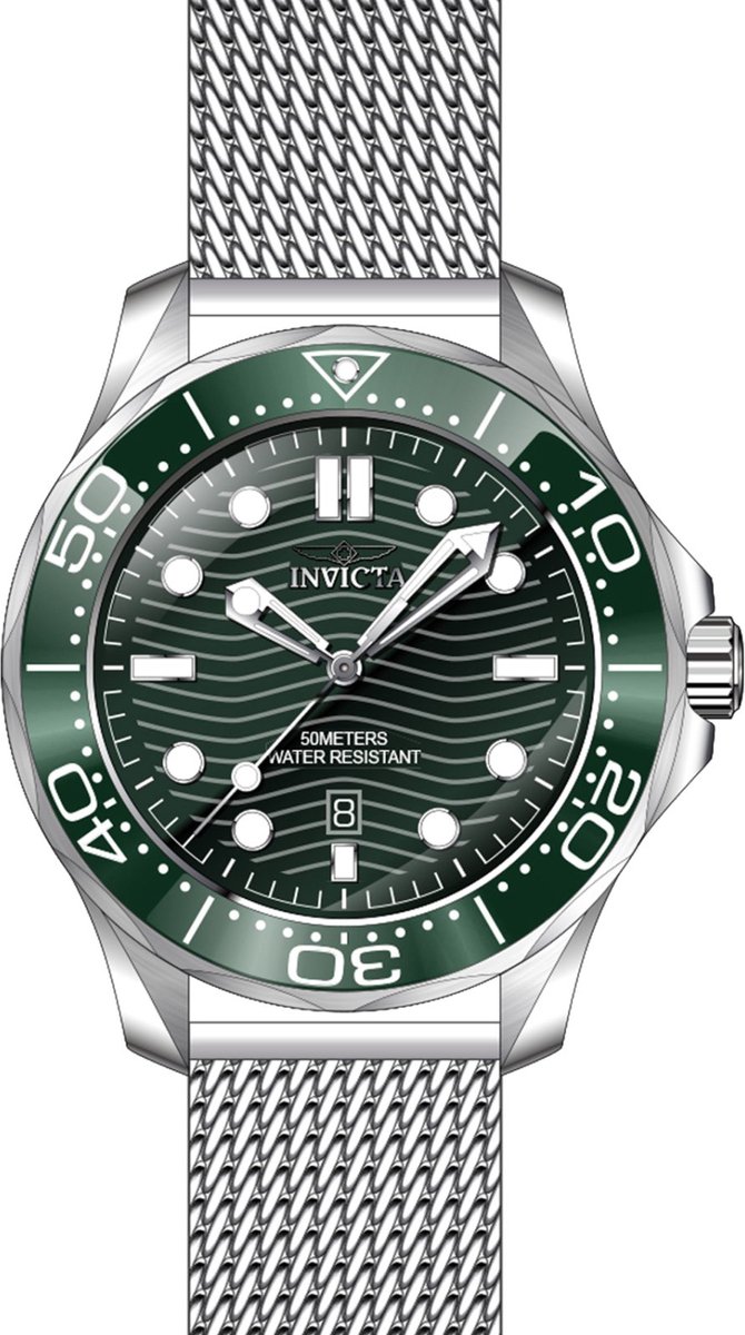 Invicta Pro Diver 45980 Quartz Herenhorloge - 44mm