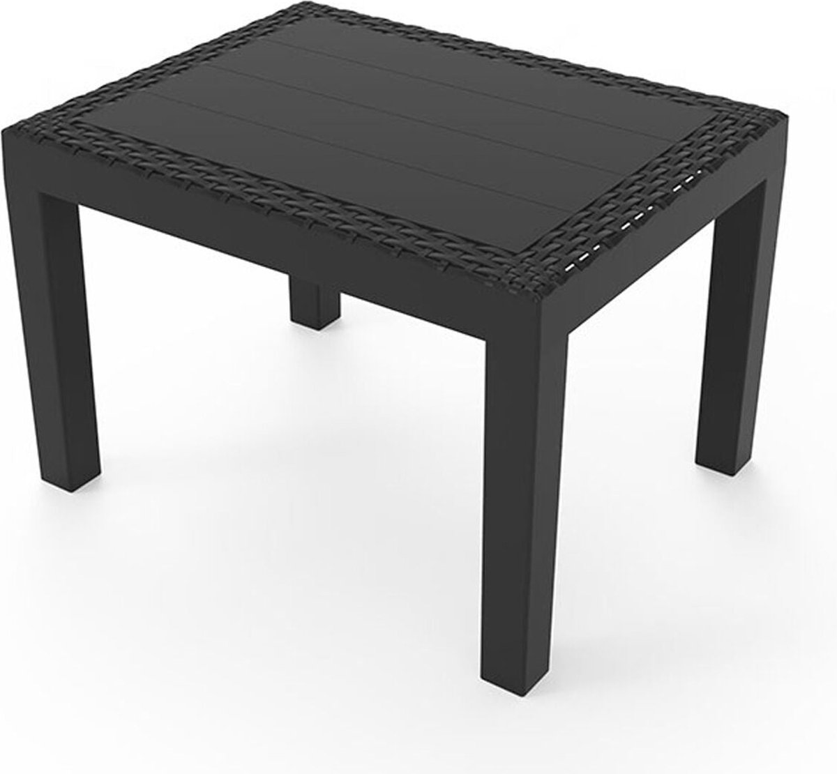 Tuintafel Jack - 59 x 46 x 40 cm - Polypropyleen - Antraciet thumbnail 5