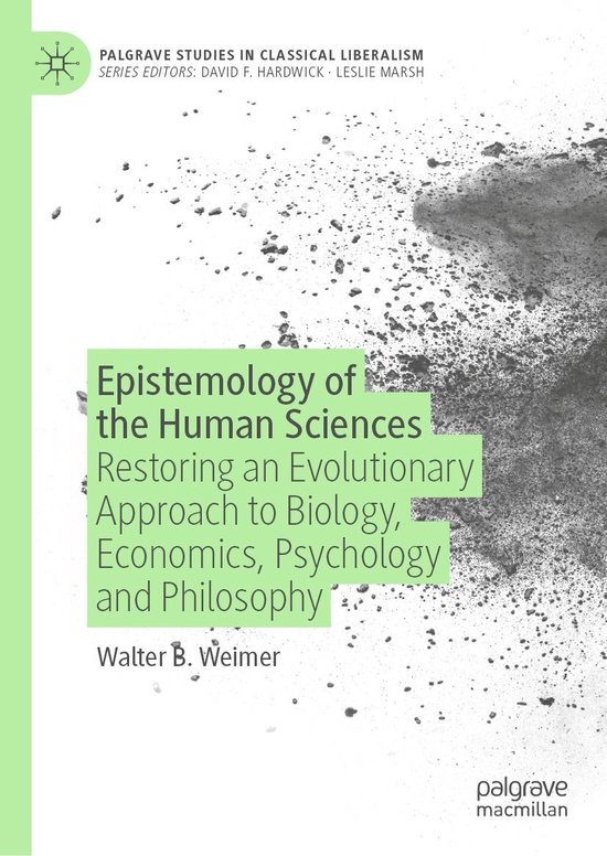 Foto: Palgrave studies in classical liberalism epistemology of the human sciences