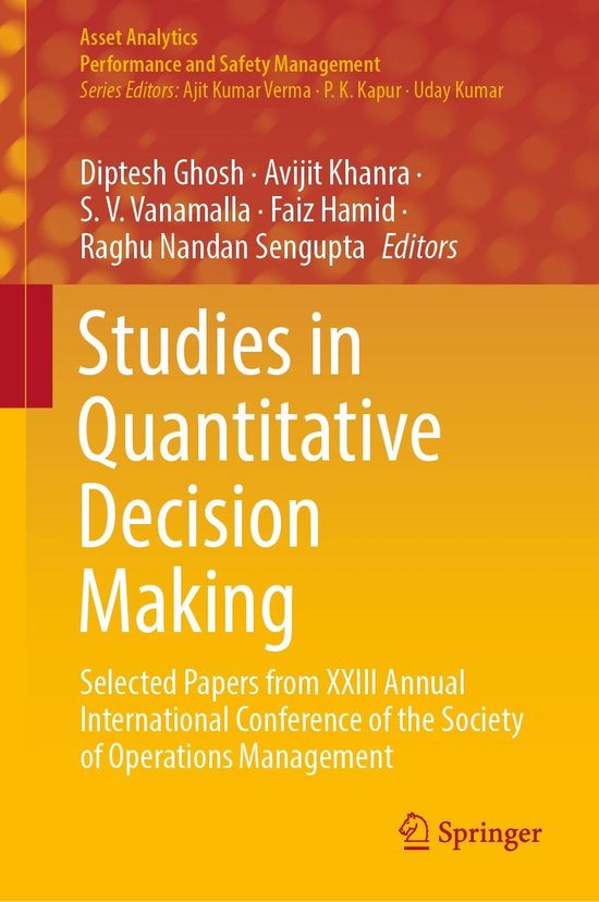 Business and Management (R0) - Studies in Quantitative Decis ... - cover