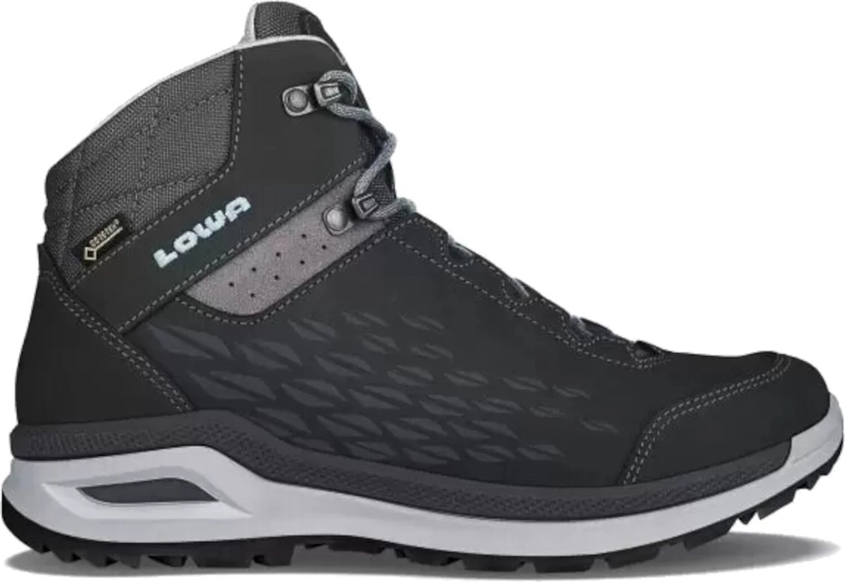 Lowa Locarno Gore-tex Mid Dames Wandelschoenen Lm320815-9771 Kleur Grijs