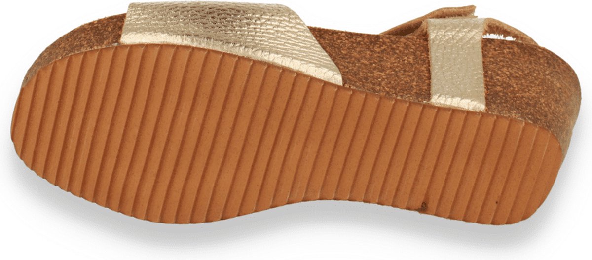 Hee! Dames Sandaal Champagne | Goud | Maat: 37