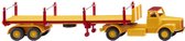 Wiking 051844 H0 Vrachtwagen Scania Ringskabel, signaalgeel/karmijnrood