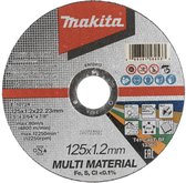 Makita E-10724-10 Jeu de disques à tronçonner 125 mm 10 pièce(s)