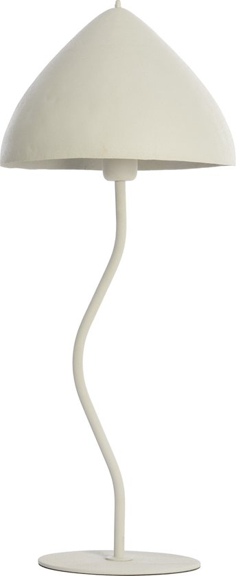 Light & Living Lampe de Table Elimo - 67cm - Crème Mat