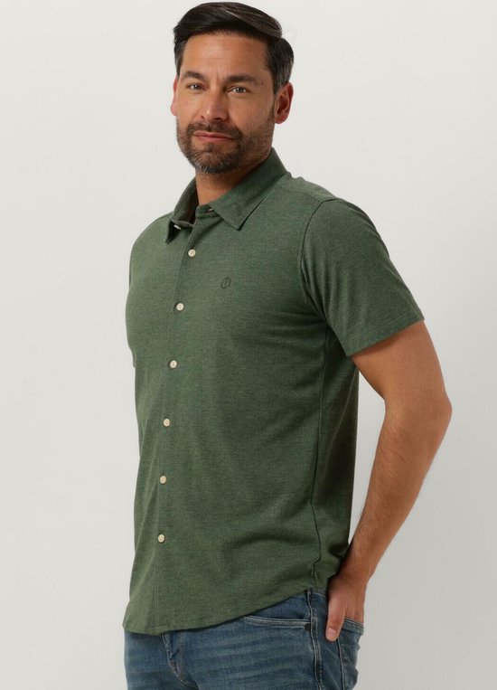 Dstrezzed Ds_layton Shirt Heren - Vrijetijds blouse - Groen - Maat L