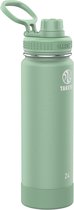 Takeya Actives Insulated Waterfles - Thermosbeker - Drinkfles - Thermosfles - 700 ml - Cucumber
