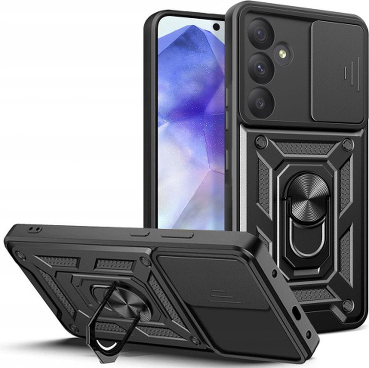 TECH-PROTECT - CAMSHIELD - PRO GALAXY A55 5G ZWART