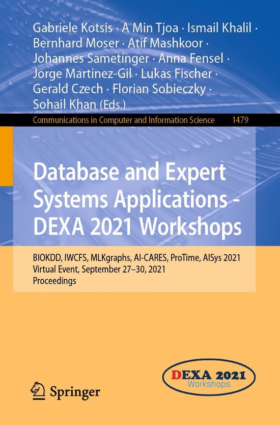 Springer Nature Proceedings Computer Science - Database and  ... - cover