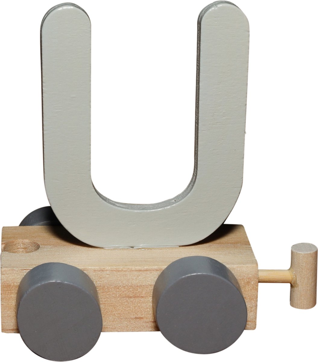 Goedkoopste Jep Letters Treinletter U - Zilver