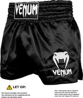 Venum Classic Muay Thai Kickboks Broekjes Zwart Wit XXL - Jeans size 36