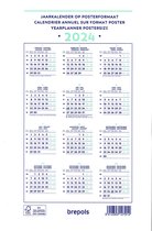 Brepols Kalender 2024 • Jaarkalender op posterformaat 4t • 40 x 60,5 cm