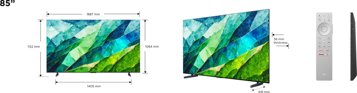 TCL 85C81B (2024) - Afbeelding 4