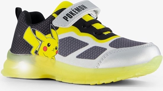 Pokémon kinder sneakers geel met lichtjes - Maat 31
