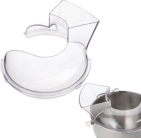 4.55QT Stand Mixer Splash Guard Splash Guard met Filler Chute voor