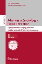 Lecture Notes in Computer Science 13275 - Advances in Cryptology – EUROCRYPT 2022