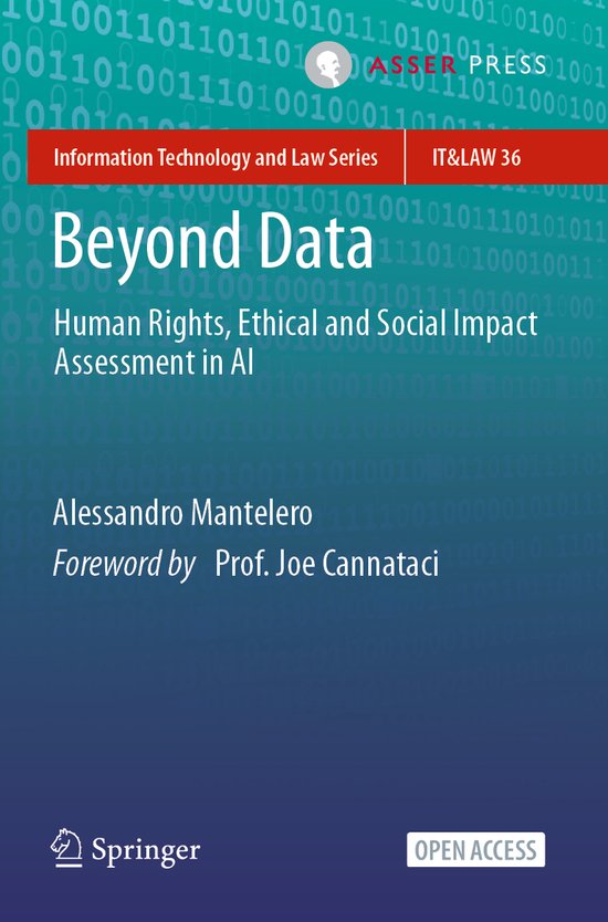 Information Technology and Law Series36- Beyond Data - cover