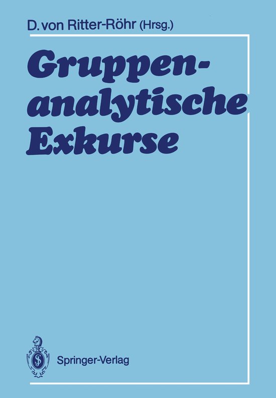 Gruppenanalytische Exkurse - cover