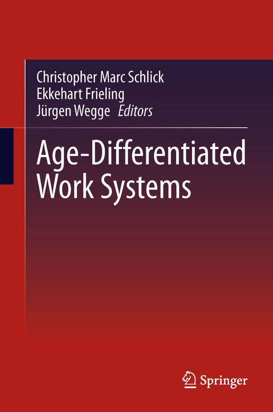 Age-Differentiated Work Systems - cover