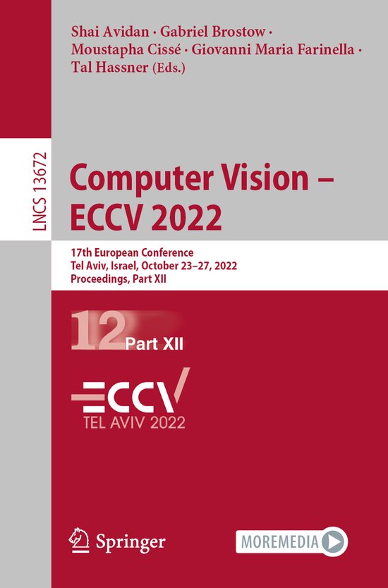 Lecture Notes in Computer Science13672- Computer Vision –  ... - cover